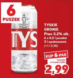Kaufland Tyskie Gronie oferta