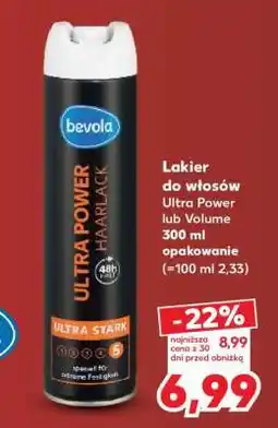 Kaufland Lakier do włosów Ultra Power lub Volume oferta