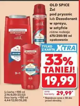 Kaufland OLD SPICE Żel pod prysznic lub Dezodorant w sprayu, w sztyfcie oferta