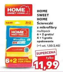 Kaufland HOME SWEET HOME Ściereczki z mikrofibry oferta