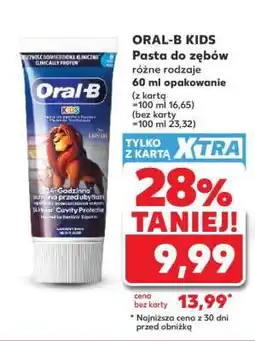 Kaufland ORAL-B KIDS Pasta do zębów oferta