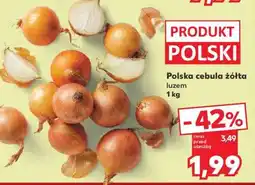 Kaufland Polska cebula żółta luzem 1 kg oferta