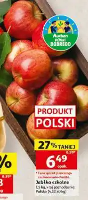 Auchan Jabłka szkło oferta