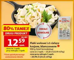 Auchan Flaki wołowe lub cielęce krojone, blanszowane oferta