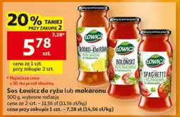 Auchan Sos Łowicz do ryżu lub makaronu oferta