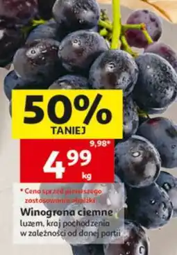 Auchan Winogrona ciemne oferta
