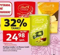 Auchan Praliny Lindor lub Nuxor Lindt oferta