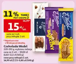 Auchan Czekolada WEDEL oferta