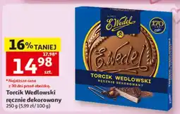 Auchan Torcik Wedlowski ręcznie dekorowany oferta