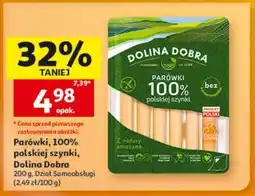 Auchan Parówki 100% polskiej szynki Dolina Dobra oferta