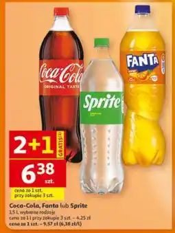 Auchan Coca-Cola, Fanta lub Sprite oferta