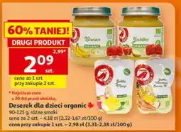 Auchan Deserek dla dzieci organic oferta