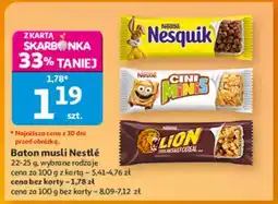 Auchan Baton musli** NESTLÉ oferta