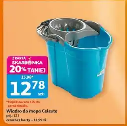 Auchan Wiadro do mopa Celeste oferta