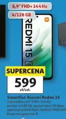 Auchan Smartfon XIAOMI REDMI 15 oferta