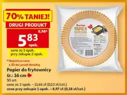 Auchan Papier do frytownicy oferta