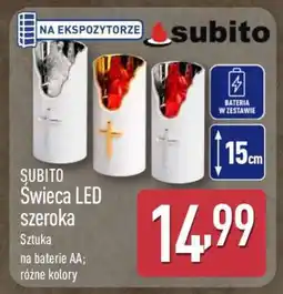 ALDI SUBITO Świeca LED szeroka oferta