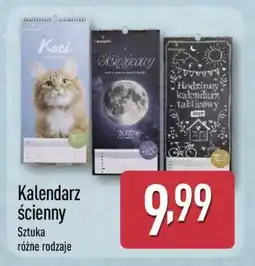 ALDI Kalendarz ścienny oferta