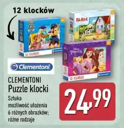 ALDI CLEMENTONI Puzzle klocki oferta
