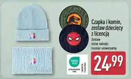 ALDI Czapka i komin, zestaw dziecięcy z licencją oferta