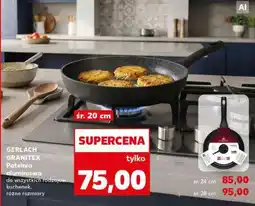 Kaufland GERLACH GRANITEX Patelnia aluminiowa oferta