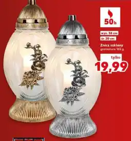 Kaufland Znicz szklany oferta