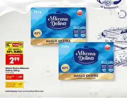Biedronka Masło Ekstra Mleczna Dolina 200 g oferta