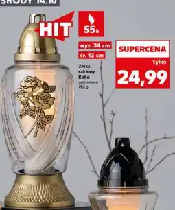 Kaufland Znicz szklany Kalia oferta
