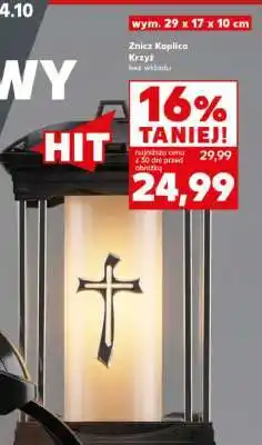 Kaufland Znicz Kaplica krzyż oferta