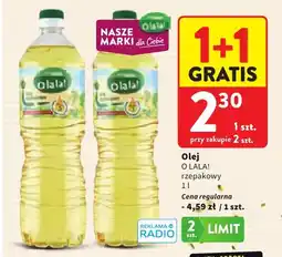 Intermarche Olej rzepakowy O Lala! oferta