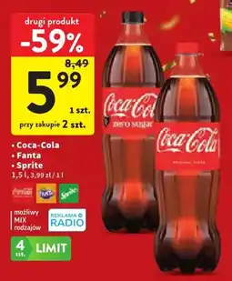 Intermarche Napój gazowany Coca-Cola oferta