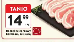 Intermarche Boczek wieprzowy bez kości ze skórą oferta