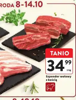 Intermarche Szponder wołowy z kością oferta