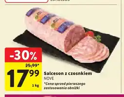 Intermarche Salceson z czosnkiem Nove oferta