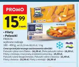 Intermarche Paluszki rybne corn flakes Frosta oferta