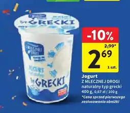 Intermarche Jogurt naturalny typ grecki Z Mlecznej Drogi oferta