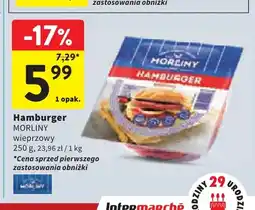 Intermarche Hamburger Morliny wieprzowy oferta