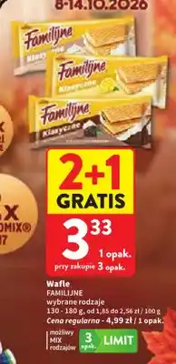 Intermarche Wafle Familijne oferta
