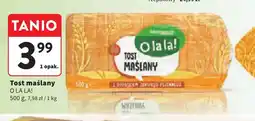 Intermarche Tost maślany O La La! oferta