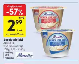 Intermarche Serek wiejski Almette oferta