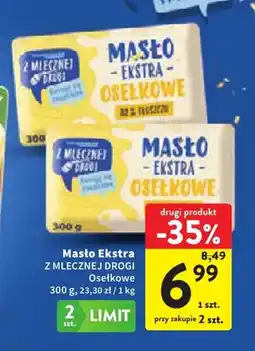 Intermarche Masło ekstra osełkowe Z Mlecznej Drogi oferta