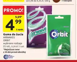 Intermarche Guma do żucia Airwaves Orbit oferta