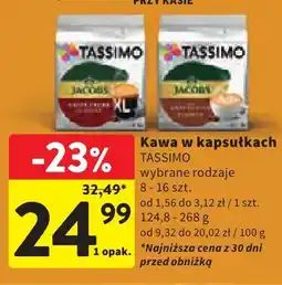 Intermarche Kawa w kapsułkach Tassimo oferta