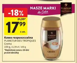 Intermarche Kawa rozpuszczalna Planteur des Tropiques Crema oferta