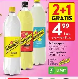 Intermarche Napój gazowany Schweppes oferta