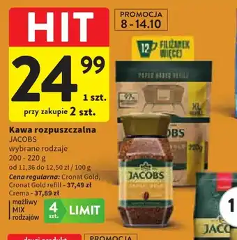 Kawa rozpuszczalna Jacobs