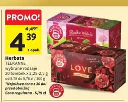 Intermarche Herbata Teekanne Słodka Wiśnia oferta