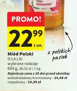 Intermarche Miód polski O La La! oferta
