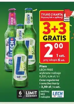 Intermarche Piwo bezalkoholowe Lech oferta