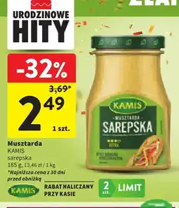 Intermarche Musztarda Kamis sarepska oferta